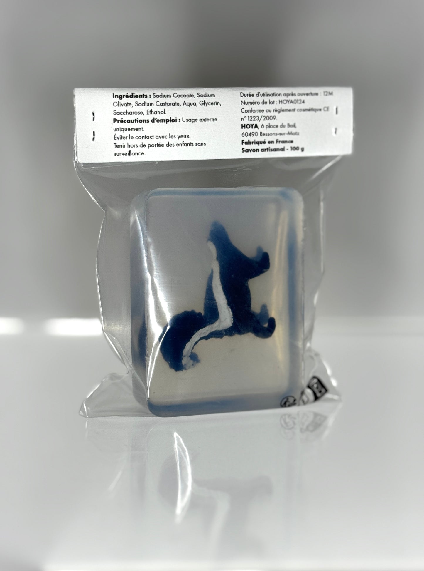 Savon Transparent Artisanal avec Figurine