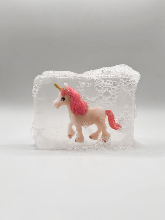 Savon Licorne rose