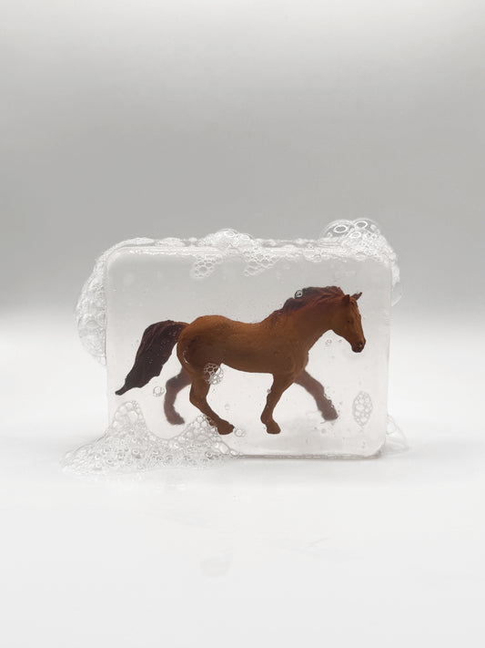 Savon Cheval marron